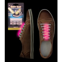 288 Units of Glow Shoe Laces - Pink - LED Party Supplies
