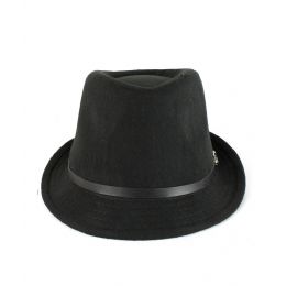 48 Pieces Black Fedora Hat - Costumes & Accessories