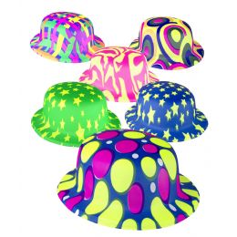 30 Pieces Assorted Styles Derby Hats - 12ct - Costumes & Accessories