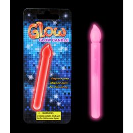 72 Pieces Glow Candle 6 Inch - Pink - LED Party Supplies