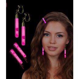 288 Pieces Glow Hair Pins And Earrings Set - Purple - LED Party Supplies