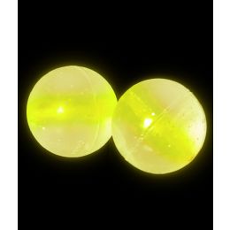 96 Wholesale Glow Bouncing Balls - Yellow