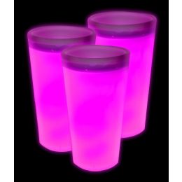 72 Pieces Glow Cup - Pink - LED Party Supplies