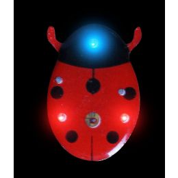 12 Pieces Flashing Lady Bug Blinky - LED Party Supplies