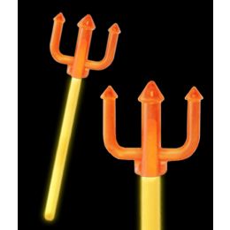 48 Pieces Glow Pitchfork - Yellow - LED Party Supplies
