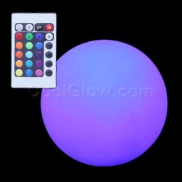 8 Wholesale Led Waterproof Ball Mood Light - 8 Inch