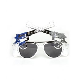 300 Pieces Pistol Sunglasses - Silver - Costumes & Accessories