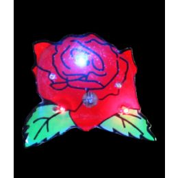 12 Wholesale Flashing Rose Blinky