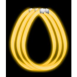 800 Wholesale 22 Inch Super Wide Glow NecklaceS- Orange