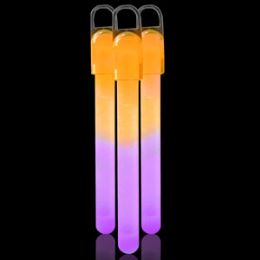 25 Wholesale 4 Inch Standard Glow Sticks - PurplE-Orange
