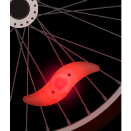 144 Wholesale Led Bicycle Spoke Light - Red