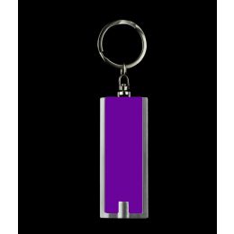 1000 Pieces Led Flat Flashlight Key ChaiN- Purple - LED Party Supplies