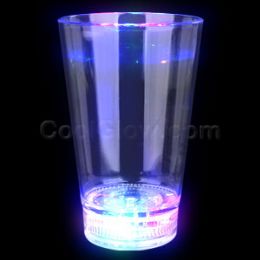 48 Wholesale Led 12oz Liquid Activated Glass - Multicolor