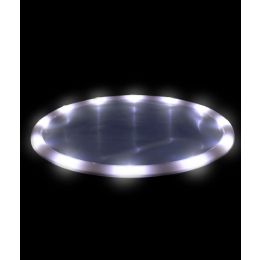 12 Wholesale Led 14 Inch Serving Tray - White