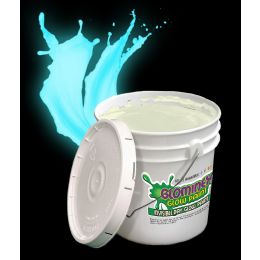 Glominex Glow Paint Gallon - Invisible Day Aqua - LED Party Supplies