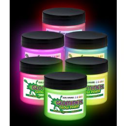 Glominex Glow Paint Pints - Assorted - LED Party Supplies