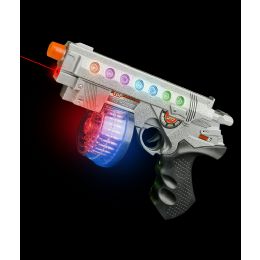 48 Wholesale Led Laser Hand Gun