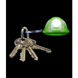500 Pieces Led Hard Hat Key ChaiN- Green - LED Party Supplies