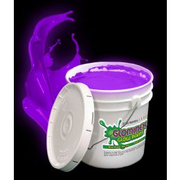 Glominex Glow Paint Gallon - Purple - LED Party Supplies