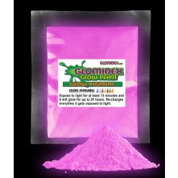 48 Wholesale Glominex Glow Pigment 1 Oz - Purple
