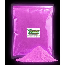 4 Pieces Glominex Glow Pigment 1 Kg - Purple - LED Party Supplies