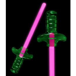 48 Wholesale Glow Sword - Pink