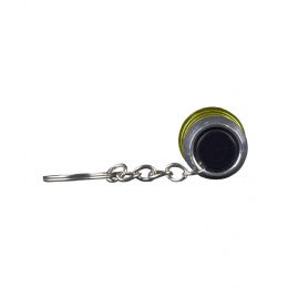 120 Pieces Led Mini Aluminum Flashlight Key ChaiN- Yellow - LED Party Supplies