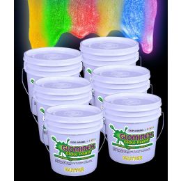 Wholesale Glominex Glitter Glow Paint Gallons - Assorted