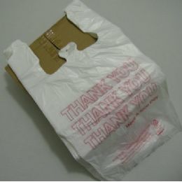 5 Wholesale "thank You" BagS-500ct [white]