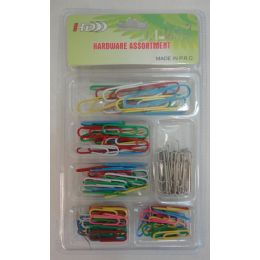 36 Pieces Office Assortment [colored Paper Clips] - Clips and Fasteners