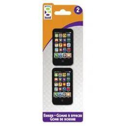 48 Wholesale 2-Ct Smart Phone Eraser