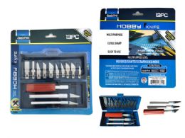 144 Pieces 13pc Hobby Knife Set - Tool Sets