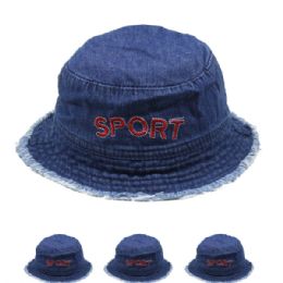 72 Wholesale Kids "sport" Summer Hat