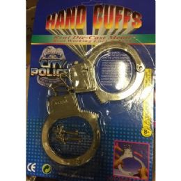 96 Wholesale Metal Toy Handcuffs