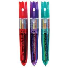48 Wholesale Twist It 10 Color Pen
