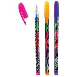 72 Wholesale Wild Neon Rainbow Gel Pen