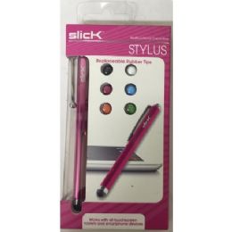 48 Wholesale Slick Stylus Pen With Changeable Tips