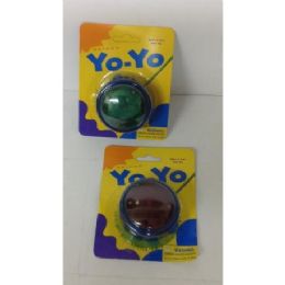 72 Wholesale YO-Yo (assorted Colors)