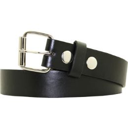 36 Pieces Kids Belt Small Size Only In Black - Kid Belts