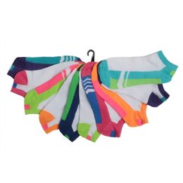 120 Wholesale Women's No Show Socks In Size 9-11