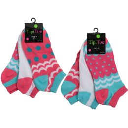 60 Wholesale Women's Ankle Socks In Size 9-11