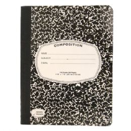 48 Pieces Composition Book 100sh Black - Notebooks