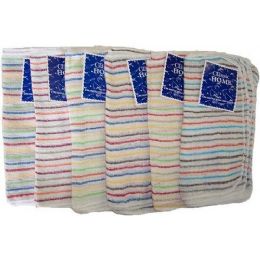 144 Pieces 6 Pk 11x11 Waffle Weave Dish Cloth - Towels