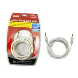 96 Pieces Stereo Headphone Cable 3.5mm - Electrical