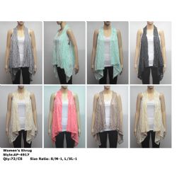 72 Wholesale Womens Fashion Shrug Assorted Colors And Sizes