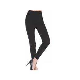 120 Pieces Womens Fashion Legging Black One Size - Womens Leggings
