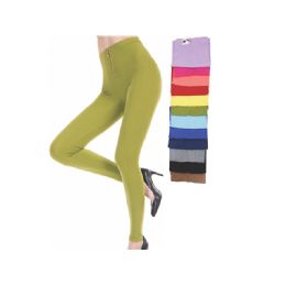 120 Pieces Womens Fashion Leggings Assorted Colors One Size - Womens Leggings