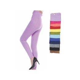 120 Wholesale Womens Fashion Leggings Assorted Colors One Size