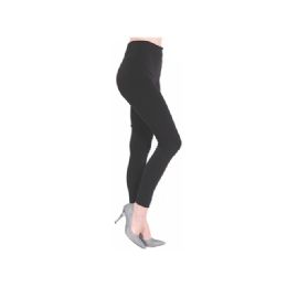 96 Wholesale Womens Fashion Legging Fleece Lined Assorted Size