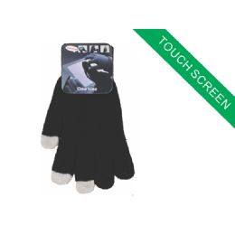 120 Pairs Childrens Touch Screen Glove ( Black Color Only ) - Kids Winter Gloves